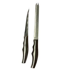 Forever Sharp Surgical Stainless Steel Knife Set With Ergonomic Handles 86d